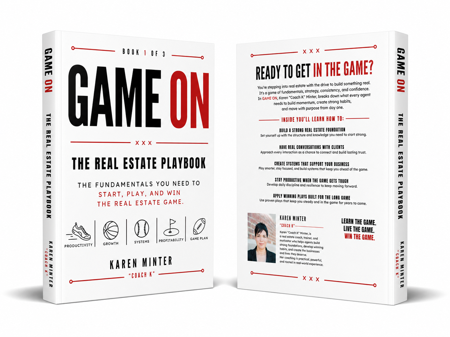 Game On: The Real Estate Playbook by Karen Minter — book cover
